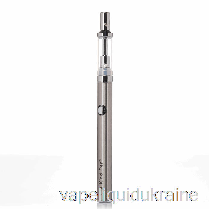Vape Liquid Ukraine The Kind Pen Slim 510 Vaporizer Kit Silver